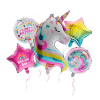 Set 5 baloane - Let's Party! - Unicorn | Legami, Legami