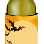 Caroline`s Treasures Halloween Peterbald Cat sticla de vin Beverge Izolator Hugger Mltcl Wine Bottle, 