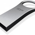 Stick memorie SP016GBUF2F80V1S Firma F89 16GB USB 2.0 COB Zinc alloy Silver, Silicon Power