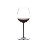 Pahar pentru vin, din cristal Fatto A Mano Old World Pinot Noir Albastru Inchis, 705 ml, Riedel