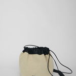 Jil Sander Linen Canvas Dumpling Bag CREAM, Jil Sander