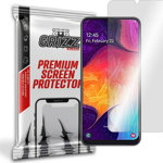 Folie protectie ecran GrizzGlass HydroFilm pentru Samsung Galaxy A50, Hidrogel, Transparent, GrizzGlass