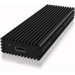 HDD Rack RaidSonic IcyBox External enclosure for M.2 NVMe SSD, USB 3.1 Type-C, Black