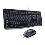 Tastatură și Mouse Optic Logitech MK120 USB Negru, Logitech