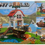 Set de constructie Minecraft My World, Aventura pe mare, 308 piese, OEM