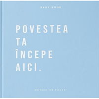 Baby Book - Povestea ta începe aici (albastru) - Hardcover - *** - Yes, please!, 