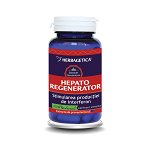 Hepato Regenerator, 60 capsule, Herbagetica, Herbagetica