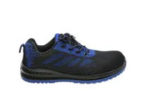 Pantofi sport de protectie GEKO, modelul nr. 5 S1P SRC, marimea 39, culoare negru-albastru