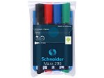Set markere pentru tabla (whiteboard), flipchart, Schneider Maxx 290, 4 culori/set