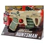 Pistol Auto Scout cu 6 sageti din burete, Huntsman, Lanard Toys, Lanard Toys