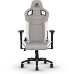 Scaun gaming Corsair T3 Rush Gray/White