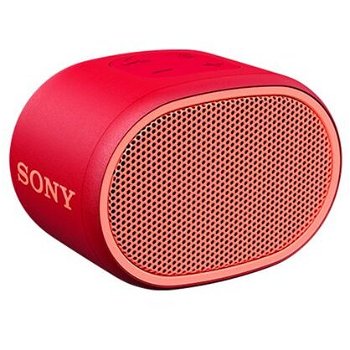 Boxa portabila Sony SRSXB01R Rezistenta la stropire Extra Bass Bluetooth Hands Free Autonomie 6 ore Red