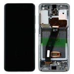 Display Samsung Galaxy S20 G980 Gray Frame Touch Original, KlaussTech