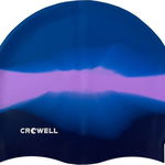 Cască de înot din silicon Crowell Crowell Multi Flame: Culoare - Violet/Albastru, Crowell