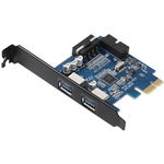 Adaptor Orico PVU3-2O2I 2 Port-uri USB 3.0 PCI-Express Card