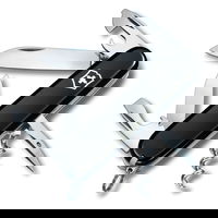 Cuțit de buzunar elvețian Victorinox - Spartan, 12 functii, negru