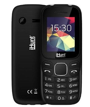 Telefon mobil iHunt i4 2021, 1.8-inch Display, DualSIM, 2G, Radio FM, Bluetooth, RO-Alert Activ, Lanterna, Baterie 800mAh, Black