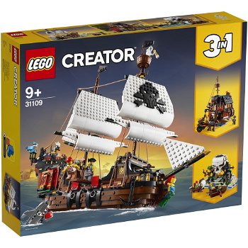 LEGO\u00ae Pirate Ship 3in1 31109