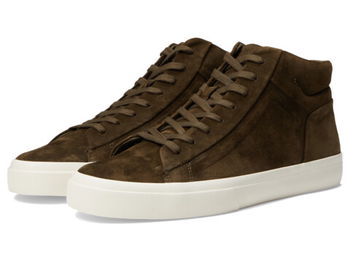 Incaltaminte Barbati Vince Fynn Dark Olive Green Suede, Vince