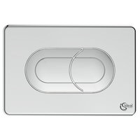 Clapeta de actionare dubla comanda Ideal Standard Solea P1 crom lucios actionare pneumatica