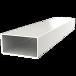 Racord conectare tub rotund/rectangular ventilatie, Julien Stile, PVC, 110x55 mm, diametru 100 mm