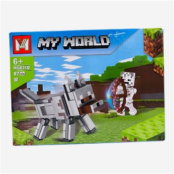 Lego My World 87 piese, multicolor, +6ani, 