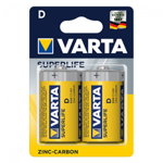 Baterie R20 D household Zinc-Carbon, VARTA