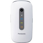 Telefon mobil Panasonic KX-TU456EXWE, cu buton SOS (Alb), Panasonic