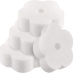 Set de 16 bureti de filtrare pentru cada cu hidromasaj LATRAT, alb, 8,2 x 3 cm, 