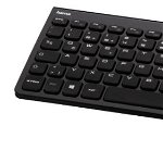 Kit Tastatura + Mouse Wireless Hama Trento Black