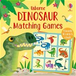 Joc educativ + Carte Dinosaur Matching Games Usborne Books