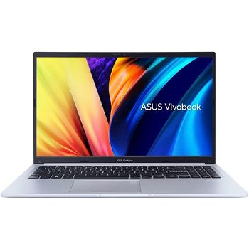 Laptop ASUS Vivobook 15 X1502ZA cu procesor Intel® Core™ i5-12500H pana la 4.50 GHz, 15.6'', Full HD, IPS, 8GB, 512GB SSD, Intel® UHD Graphics, No OS, Icelight Silver, ASUS