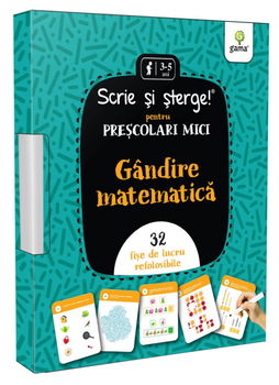 Gandire matematica , pentru prescolari mici, Editura Gama