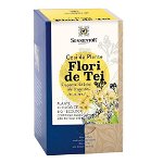 Ceai de Flori de Tei Sonnentor, bio, 18 plicuri, 27 g, Sonnentor