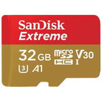 Card de memorie SanDisk Micro SD  32GB  UHS I U3  Class 10   Adaptor SD