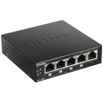 Switch D-Link DGS-1005P, 5x 10/100/1000, 10 Gbps, D-Link