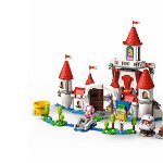 Jucarie 71408 Super Mario Princess Peach Palace Expansion Set Construction Toy (To combine with Starter Set, Time Block with Bowser, Ludwig, Toadette and Goomba figures), LEGO