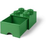 Room Copenhagen LEGO Brick Drawer 4 green - RC40051734, Room Copenhagen
