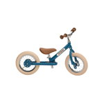 Bicicleta fara pedale vintage, otel, albastru, Trybike, Trybike