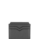 VALEXTRA VALEXTRA Leather credit card case GREY, VALEXTRA