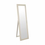 Oglinda cu cadru din lemn culoarea smantanii, MALKIA TIP 12, Tempo Kondela