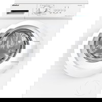 Albalux Masina de spalat rufe Albalux AXW1060, 6 Kg, 1000 Rotatii, 23 Programe, Clasa energetica E, Pornire intarziata, Blocare acces copii, Alb, Albalux