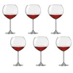 Set 6 pahare pentru vin rosu BOHEMIA CRISTAL BAR-GIANTS 1000ml