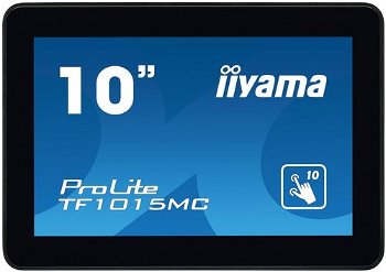 Monitor LED Iiyama TF1015MC-B2, LED monitor (black, WXGA, HDMI, touch, DisplayPort), Iiyama