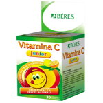 Vitamina C Junior, Beres 30 comprimate masticabile (Ambalaj: 30 comprimate), Beres Pharmaceuticals