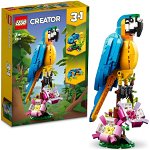 LEGO   Creator 3 in 1 - Papagal exotic 31136, 253 piese