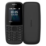 Telefon mobil Nokia 105 (2019), Single Sim (Negru), NOKIA