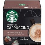 Starbucks Cappuccino by Nescafe Dolce Gusto, capsule cafea, cutie de 6+6, 120g
