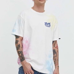 Vans tricou din bumbac barbati, culoarea alb, modelator, Vans