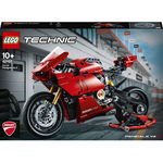 Jucărie de construcție LEGO 42107 Technic Ducati Panigale V4 R (roșu)